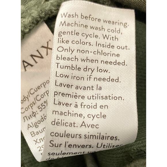 Spanx Stretch Twill Ankle Cargo Pants Sz XL/Extra Large in Sage Green NWT - Picture 8 of 8